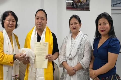 Arunachal Pradesh State Commission for Women (APSCW) contributes towards the HMLA Relief Care Fund